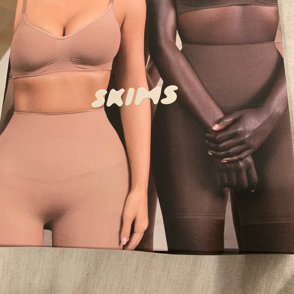 Kim Kardashian SKIMS core control short mid thigh